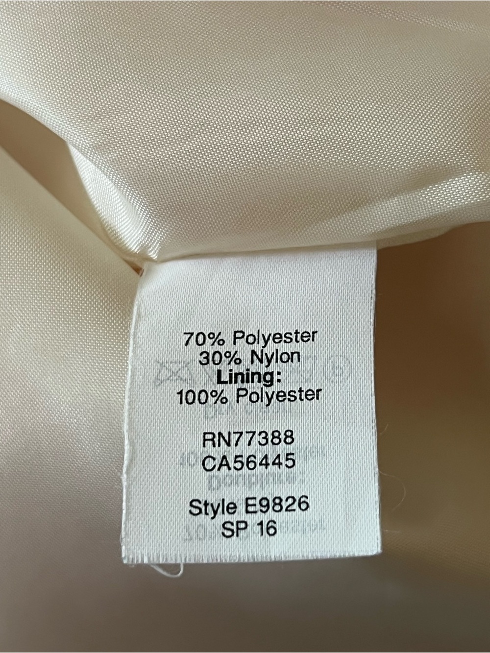 J. Crew Women’s Peach, Yellow and Cream Striped Fit-and-Flare Dress Size 12 - Picture 11 of 13